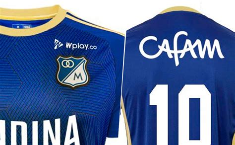 camiseta millonarios colombianos la nucleo